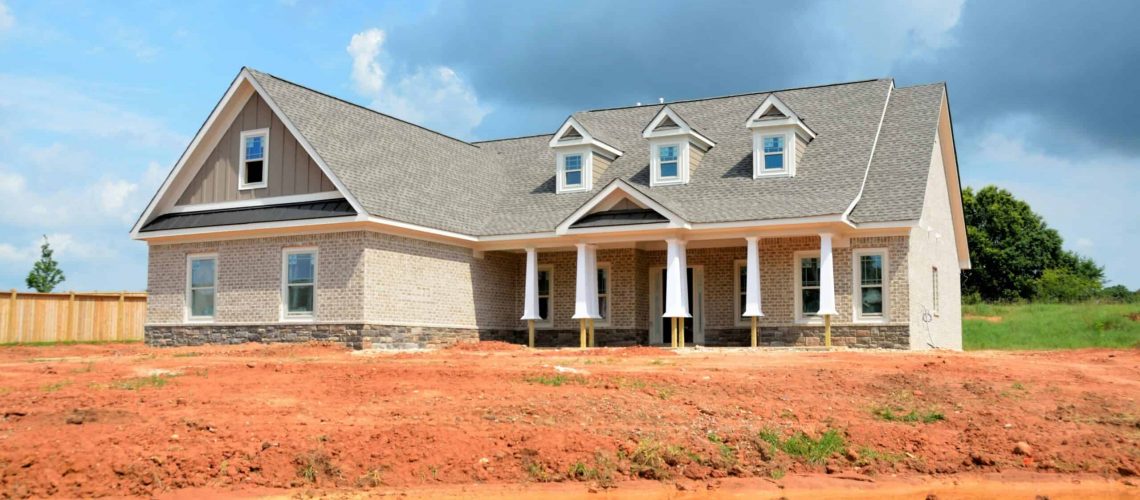 Modern house with HOA compliance features and community standards.